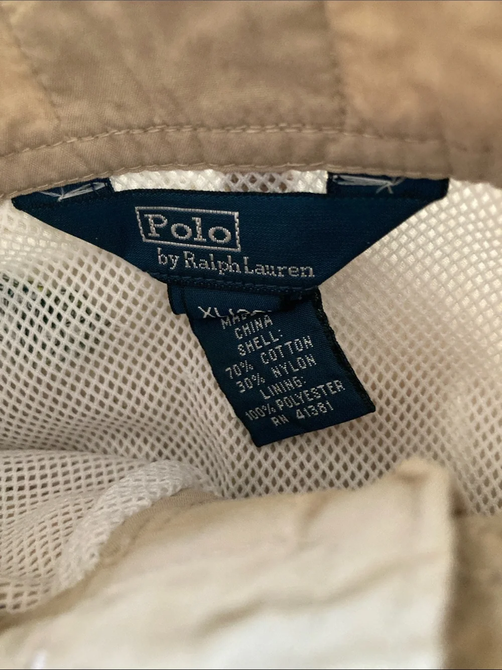 Boys Ralph Lauren Polo tan green frogs swim shorts size XL (20)